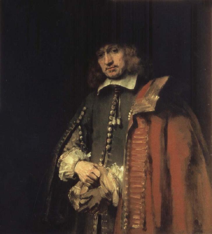 REMBRANDT Harmenszoon van Rijn Portrait of Jan Six oil painting image